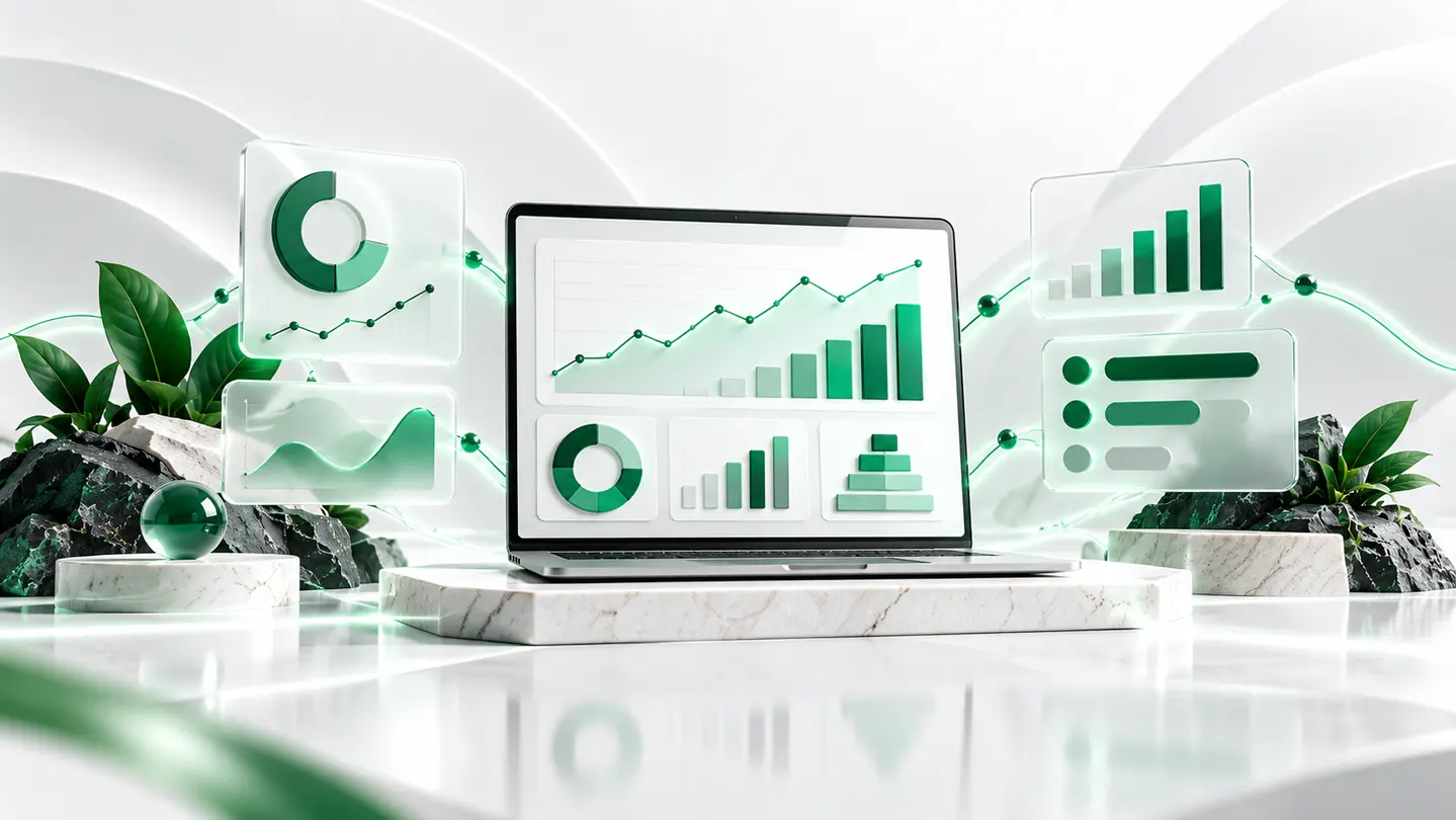 Dashboard di crescita e performance digitali